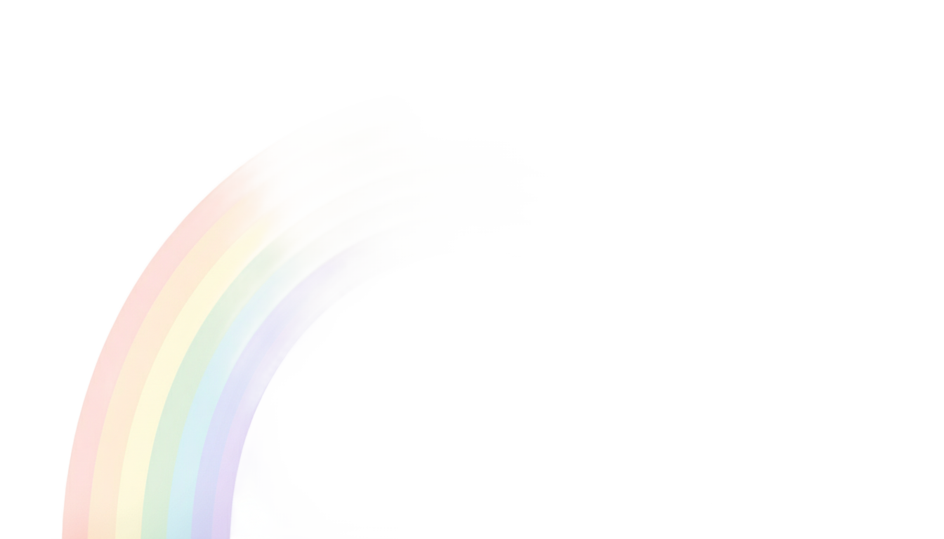 pastel rainbow png PNG transparent background