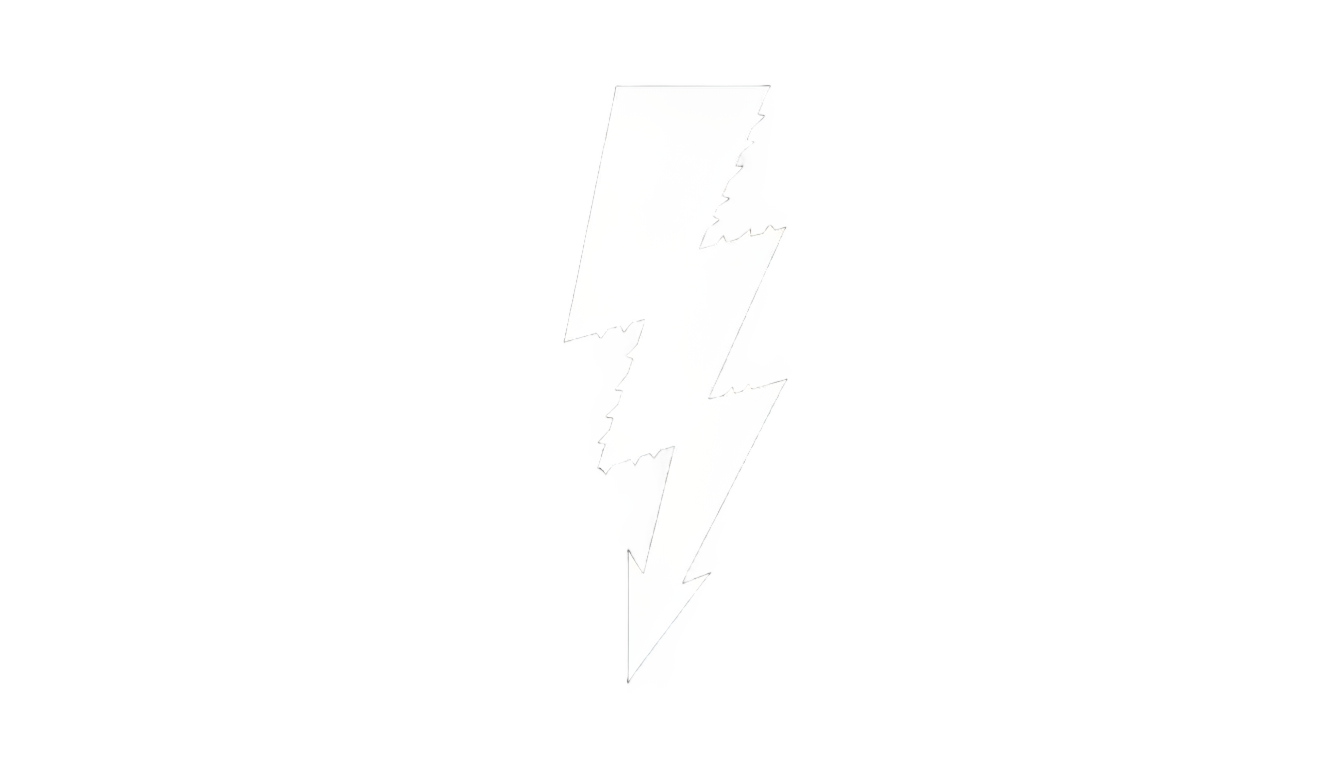white lightning bolt icon png PNG transparent background