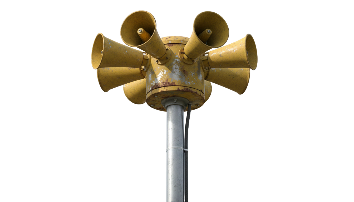 tornado siren png PNG transparent background