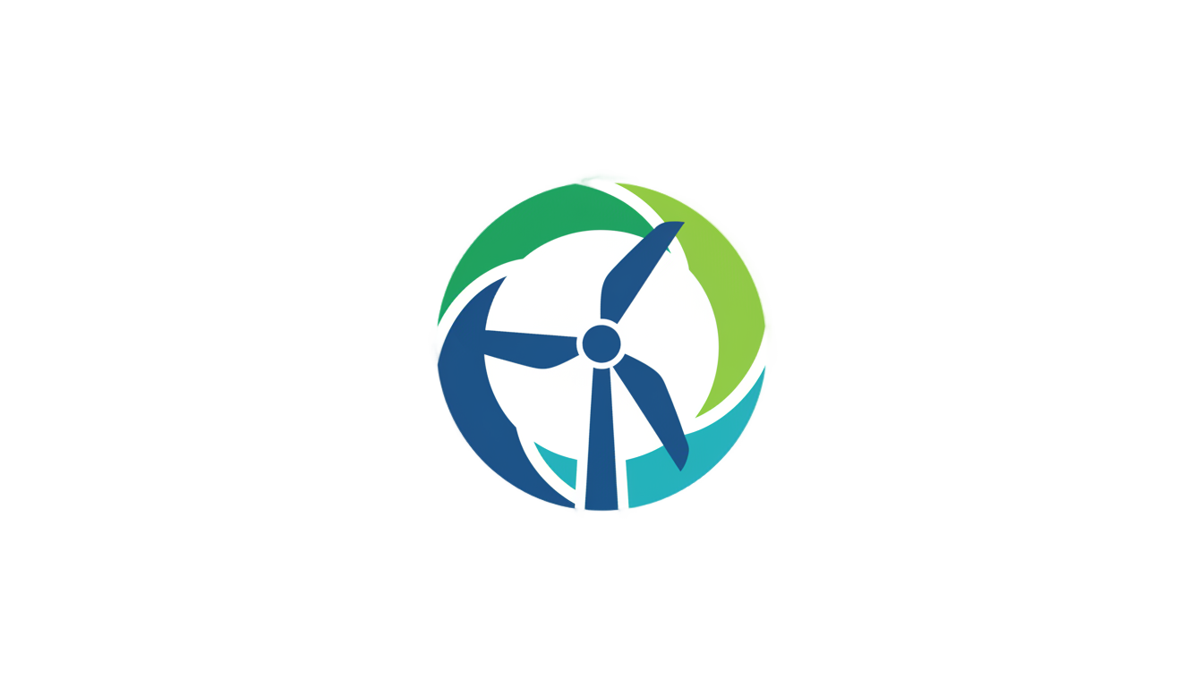 wind power logo png PNG transparent background
