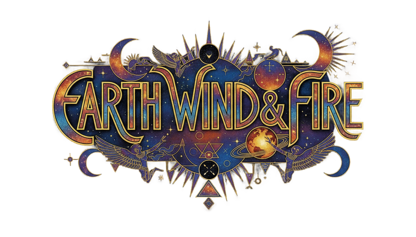 earth wind and fire logo png PNG transparent background