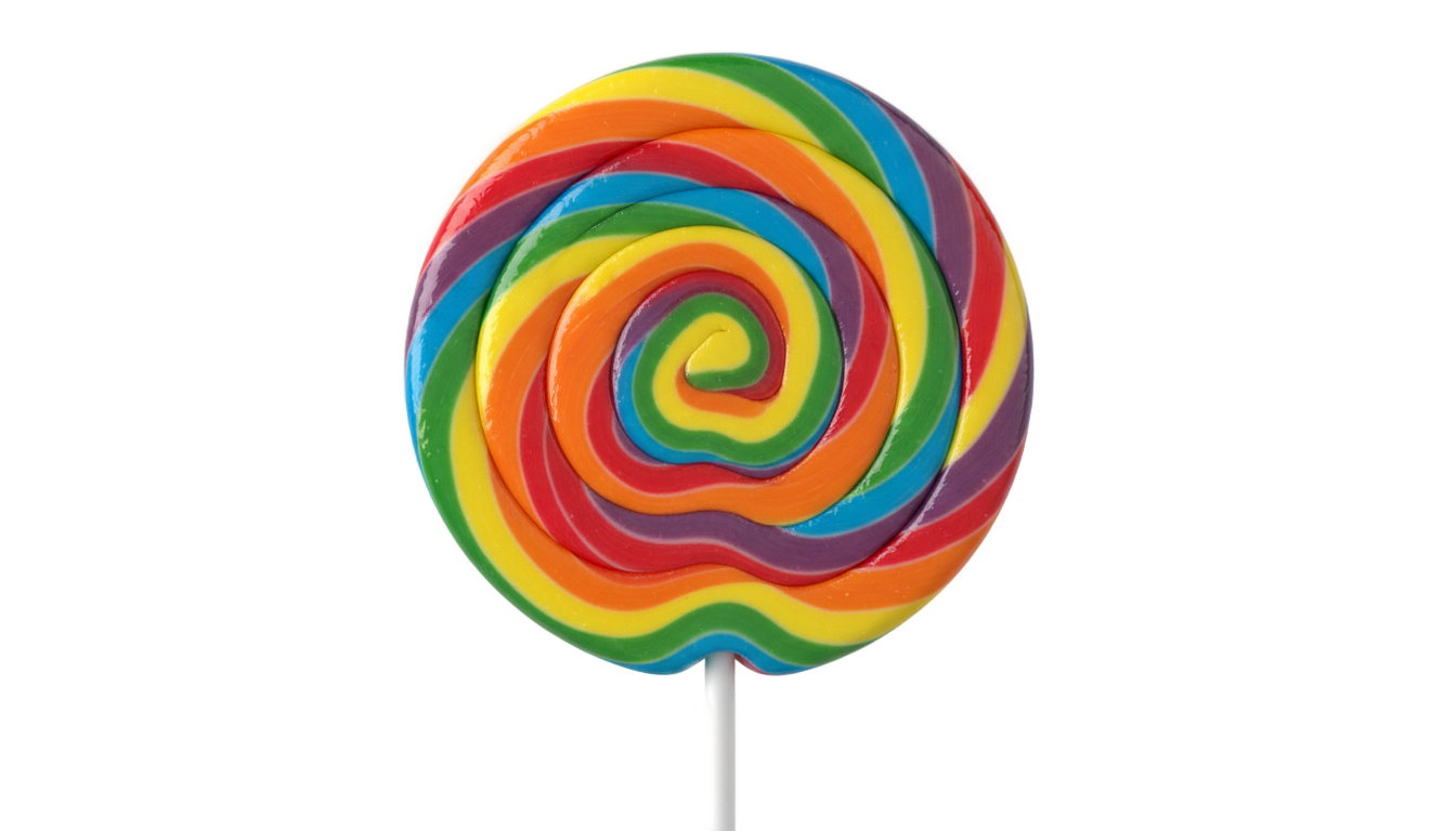 rainbow lollipop png PNG transparent background