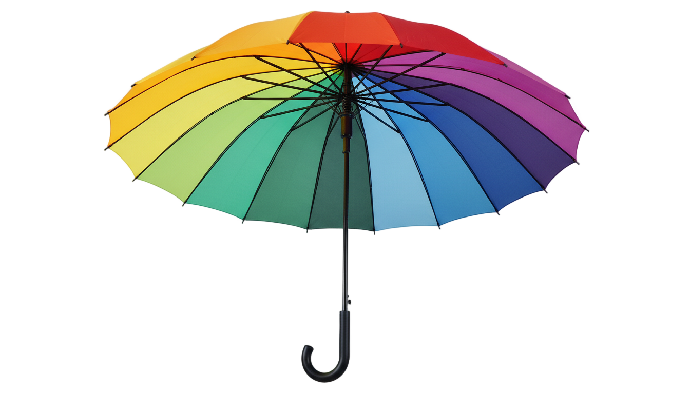 colourful umbrella png PNG transparent background