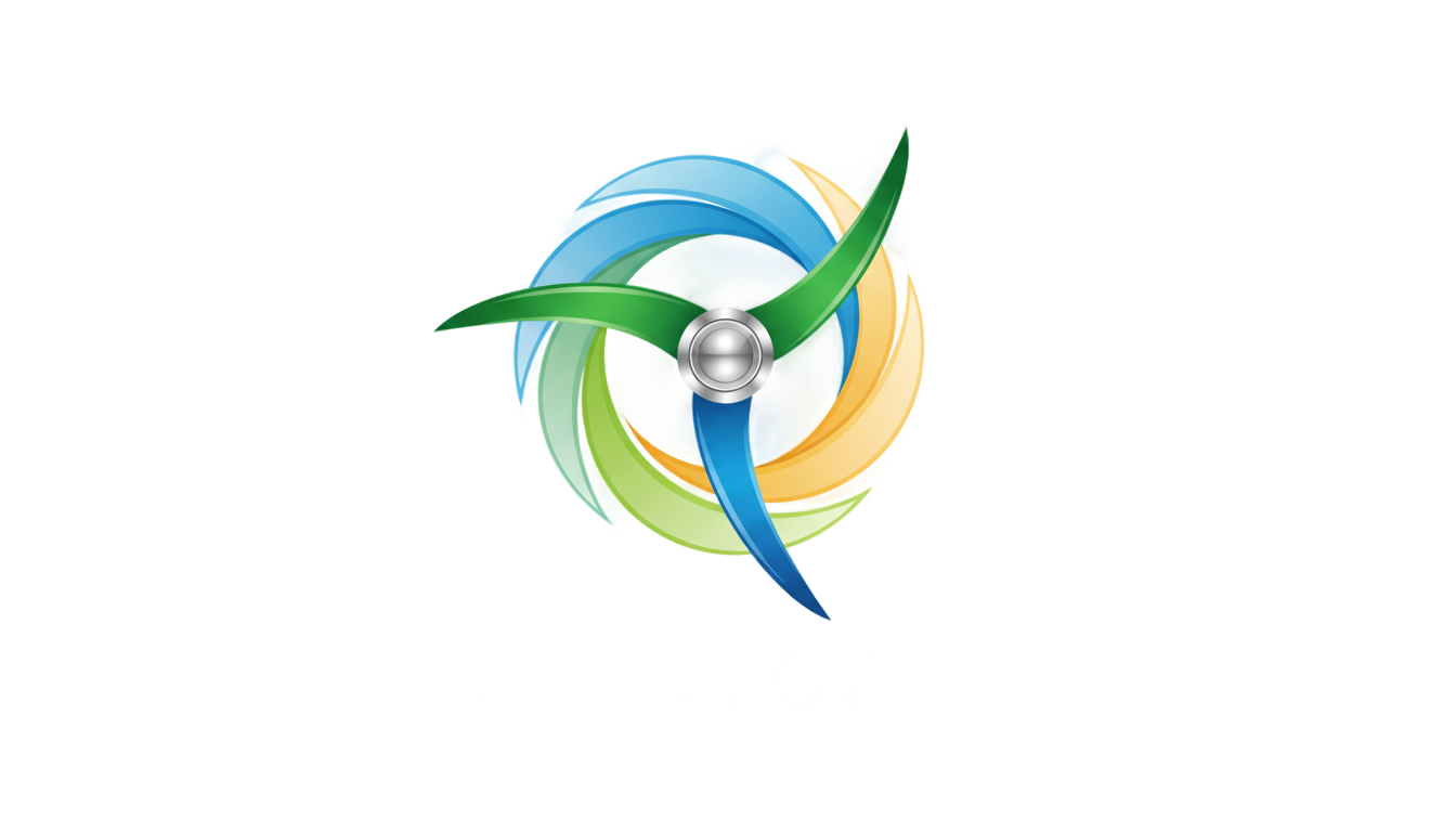 wind energy logo png PNG transparent background