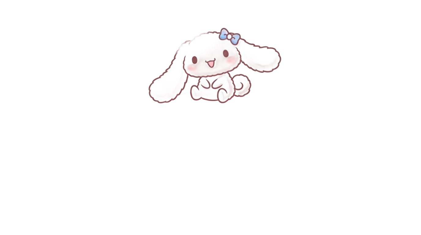 cinnamoroll rainbow png PNG transparent background