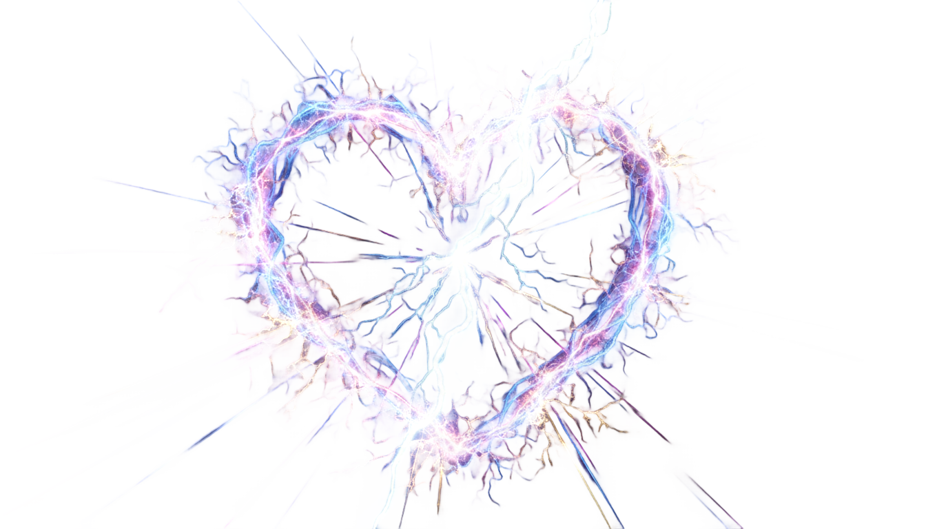 heart lightning bolt png PNG transparent background