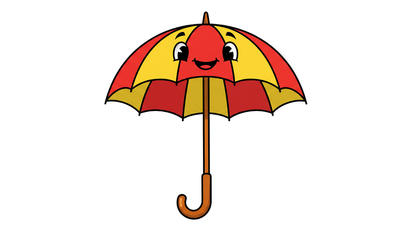 umbrella cartoon png PNG transparent background