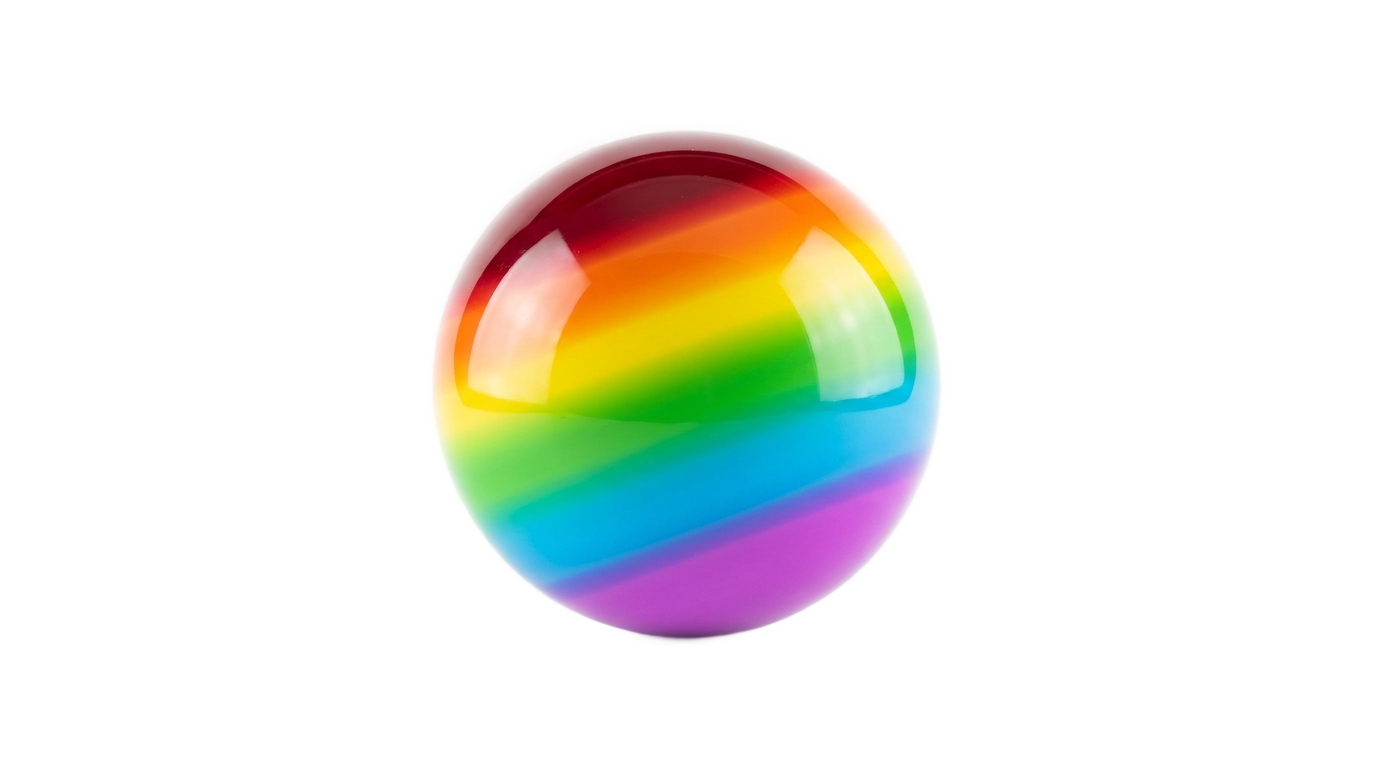 rainbow ball png PNG transparent background