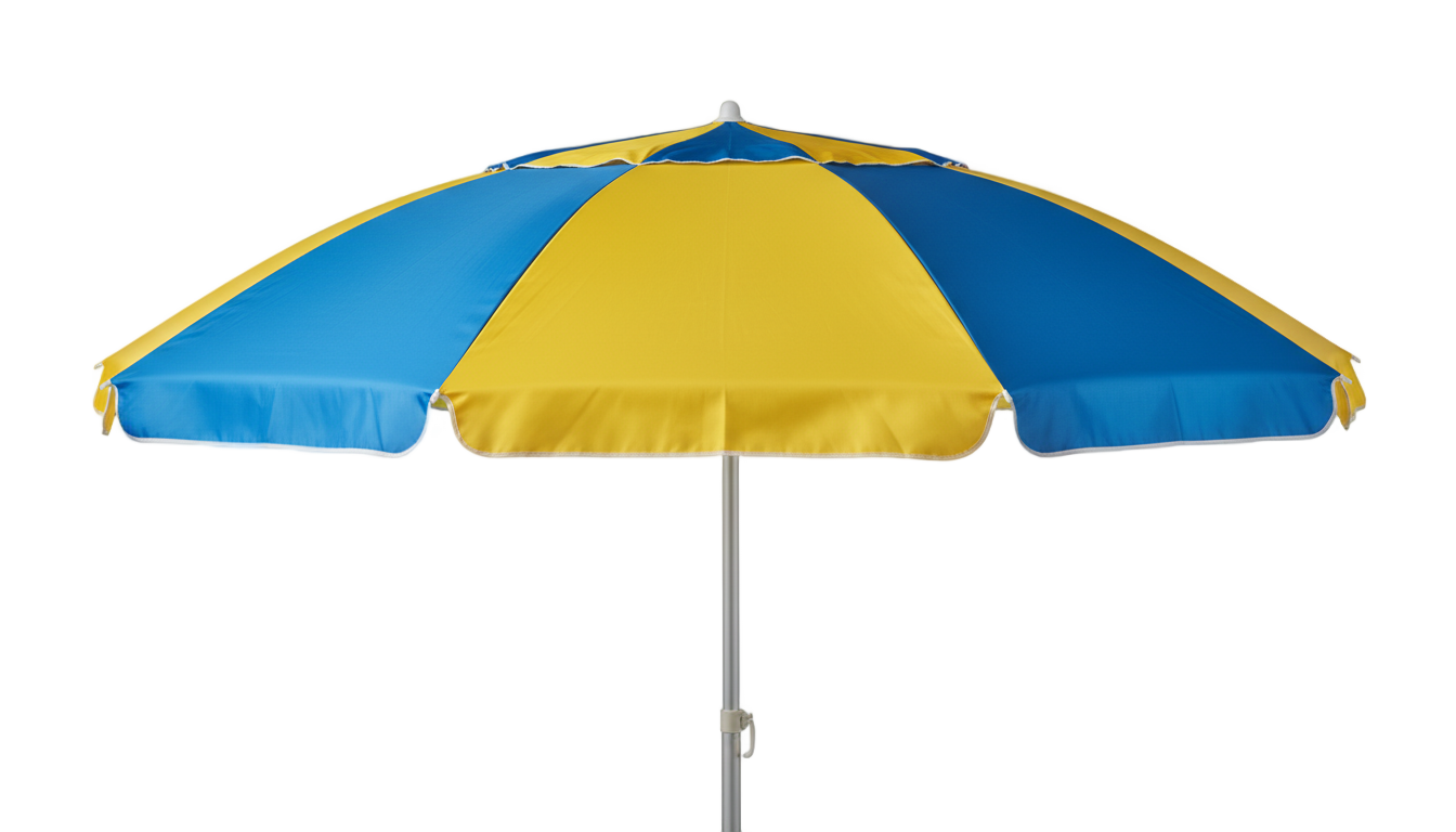 summer beach umbrella png PNG transparent background