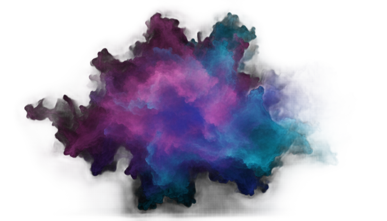 colorful fog png PNG transparent background