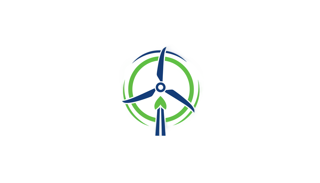wind power logo png PNG transparent background