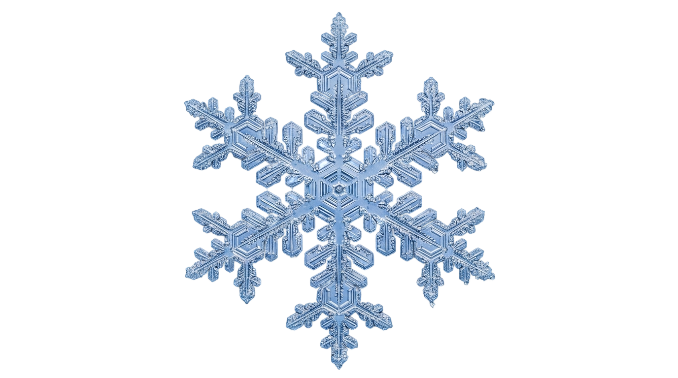 cute snowflake png PNG transparent background