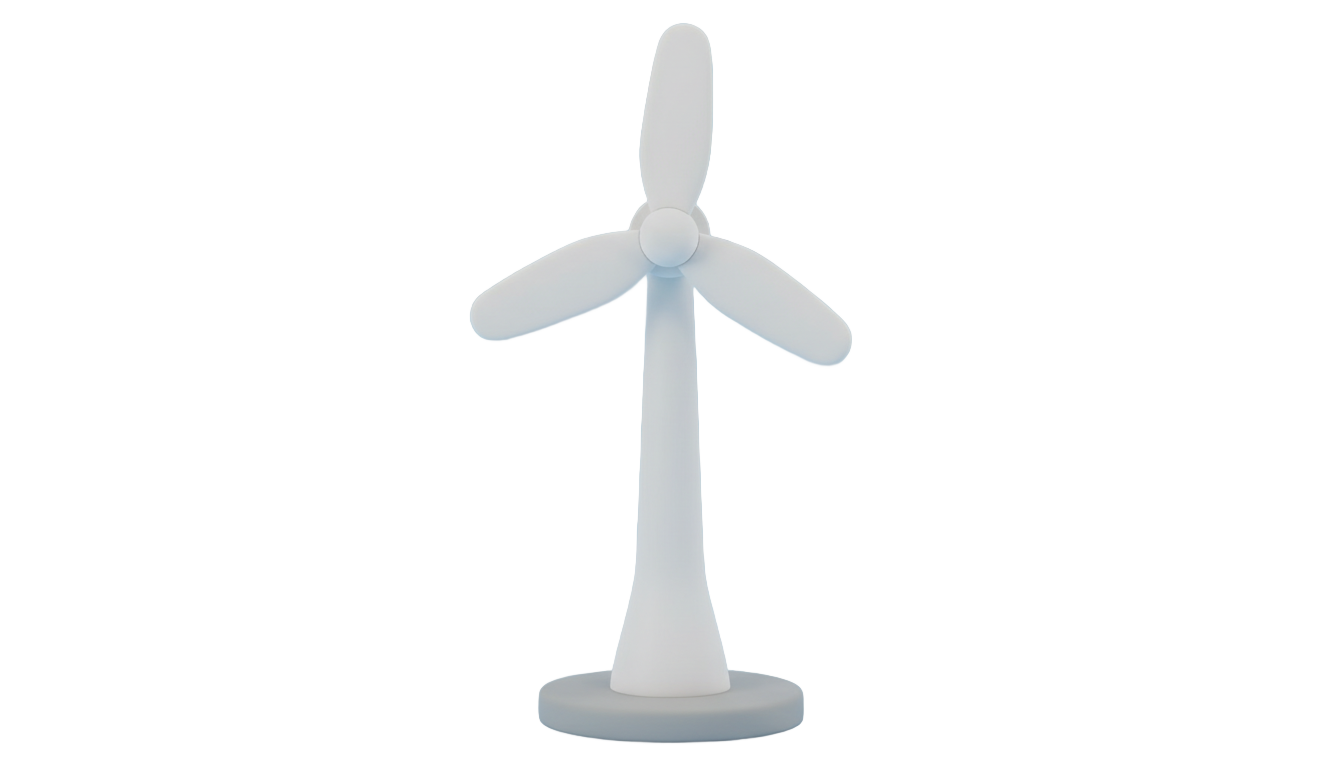 wind turbine cartoon png PNG transparent background