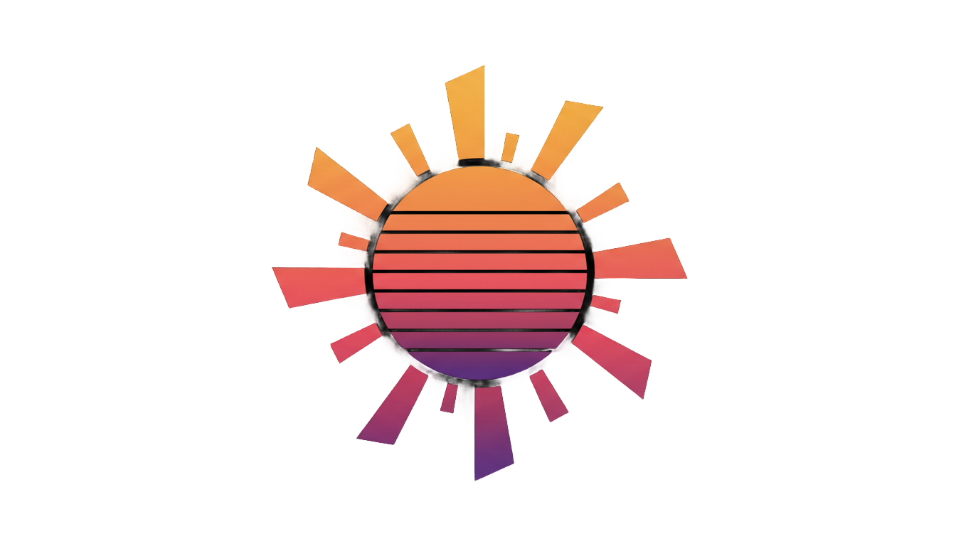 vintage sunset png PNG transparent background