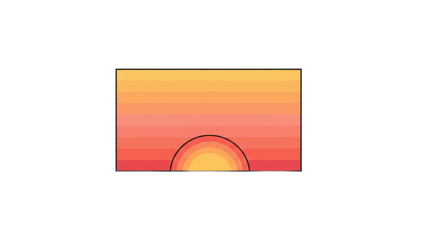 retro vintage sunset png PNG transparent background
