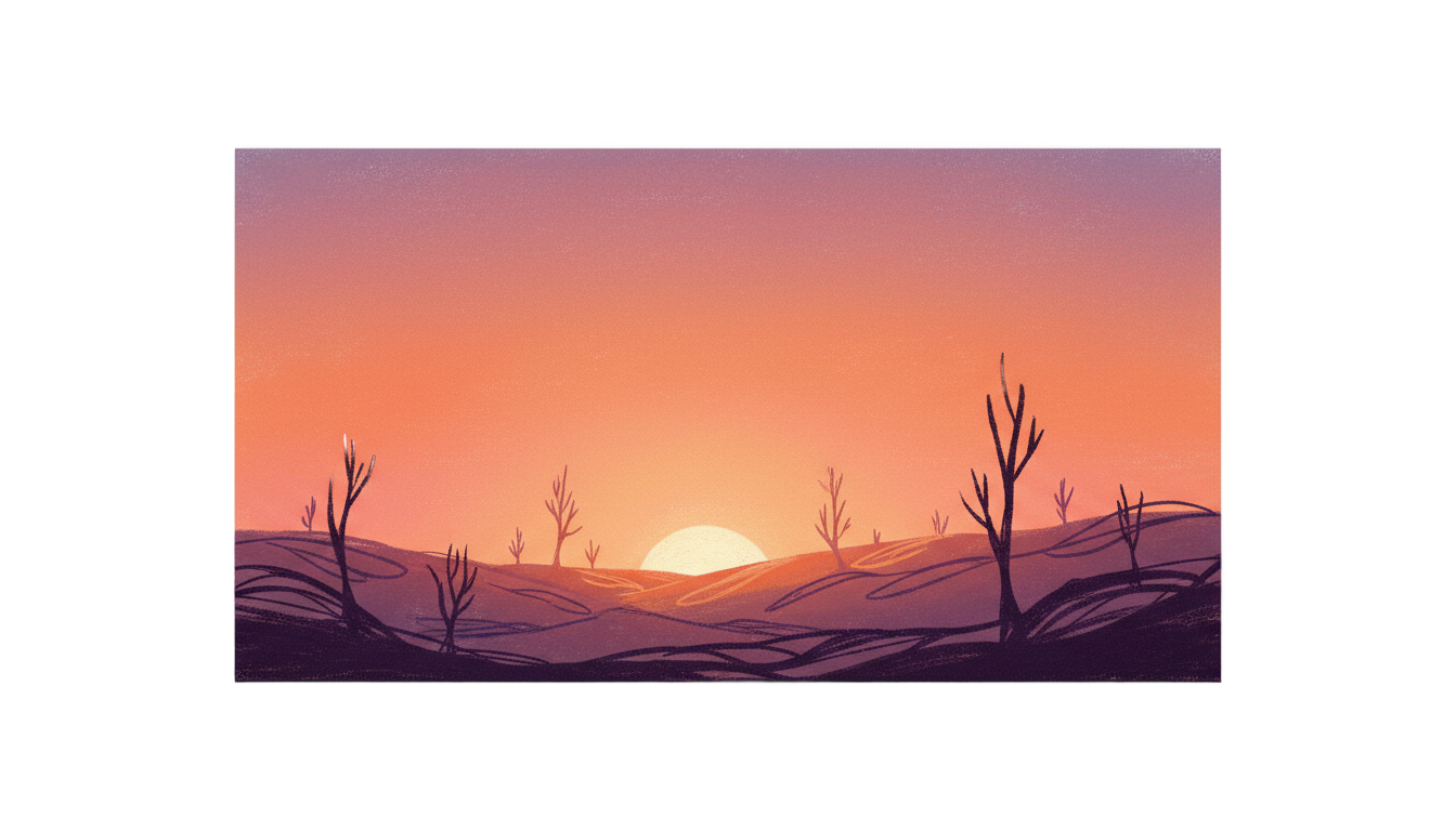 sunset drawing png PNG transparent background