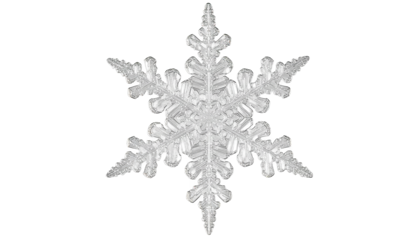 white snowflake png PNG transparent background