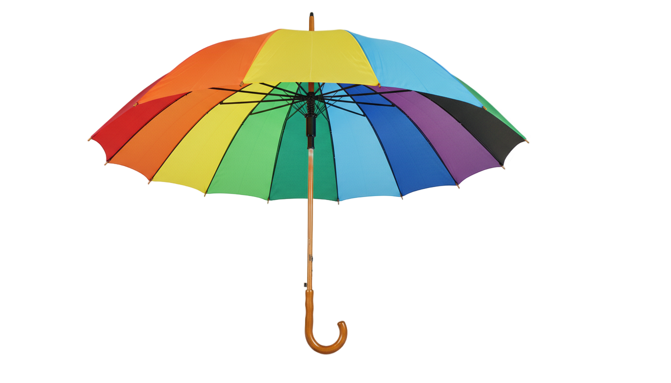 colourful umbrella png PNG transparent background