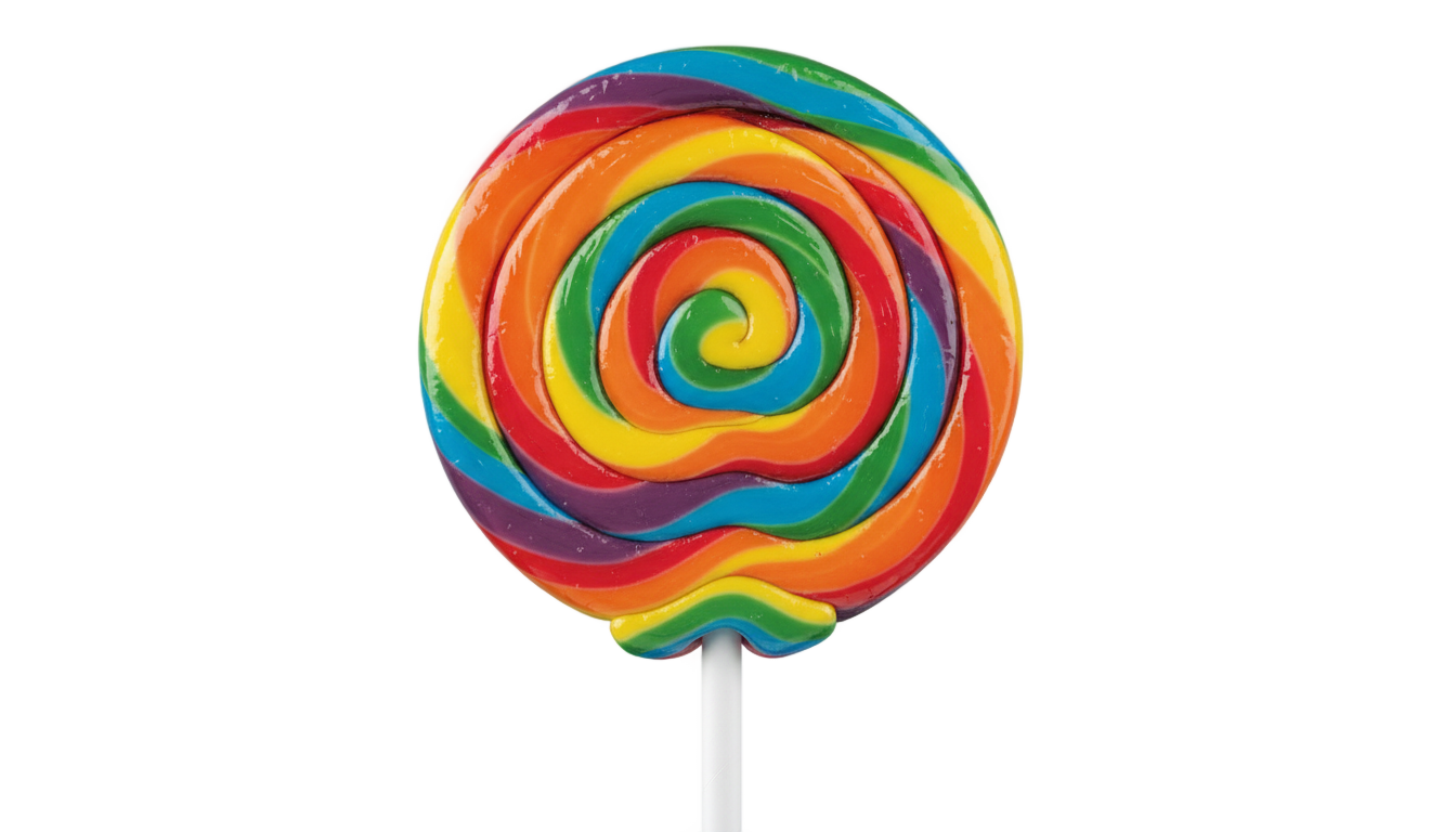 rainbow lollipop png PNG transparent background