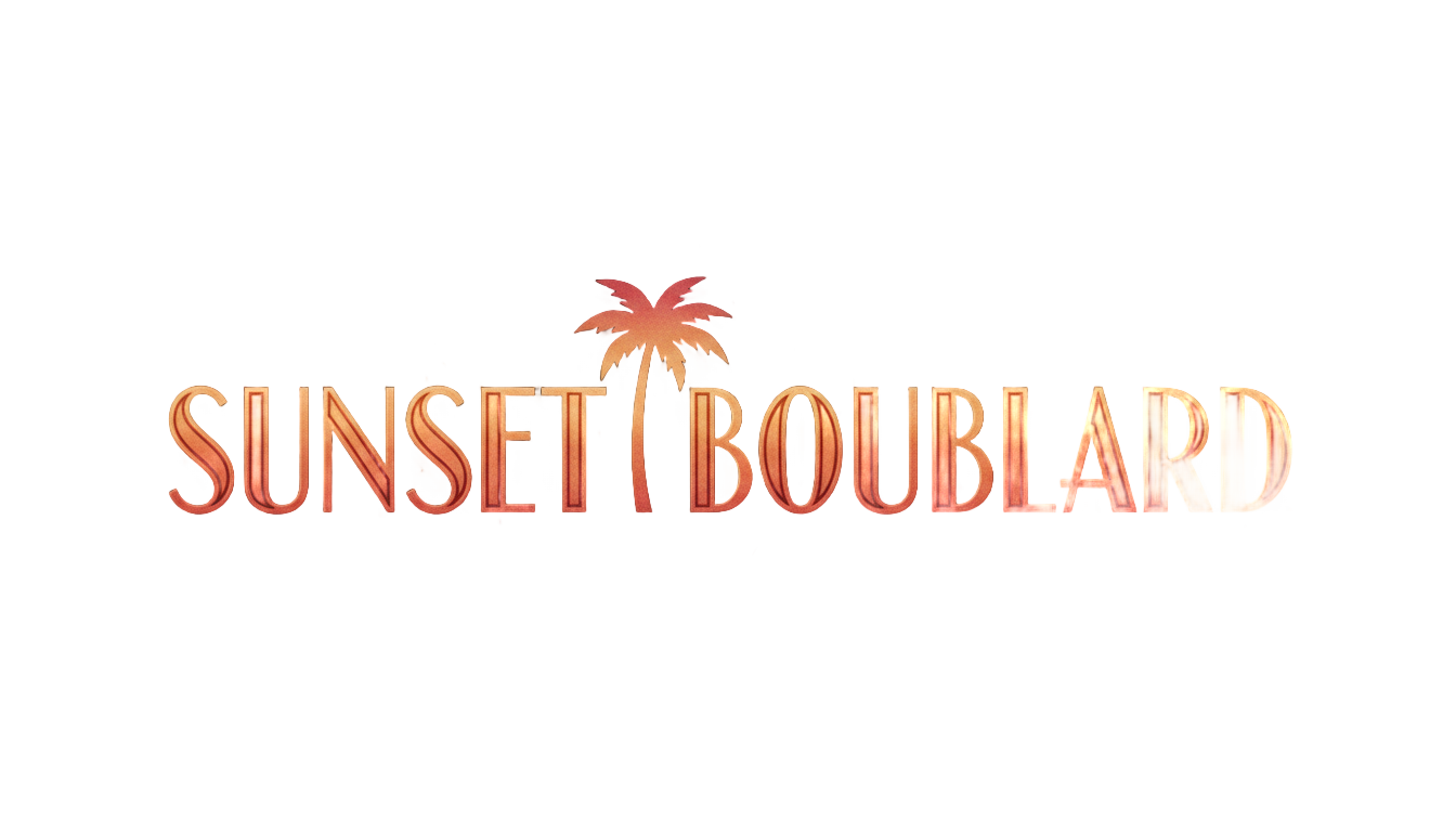 sunset boulevard logo png PNG transparent background