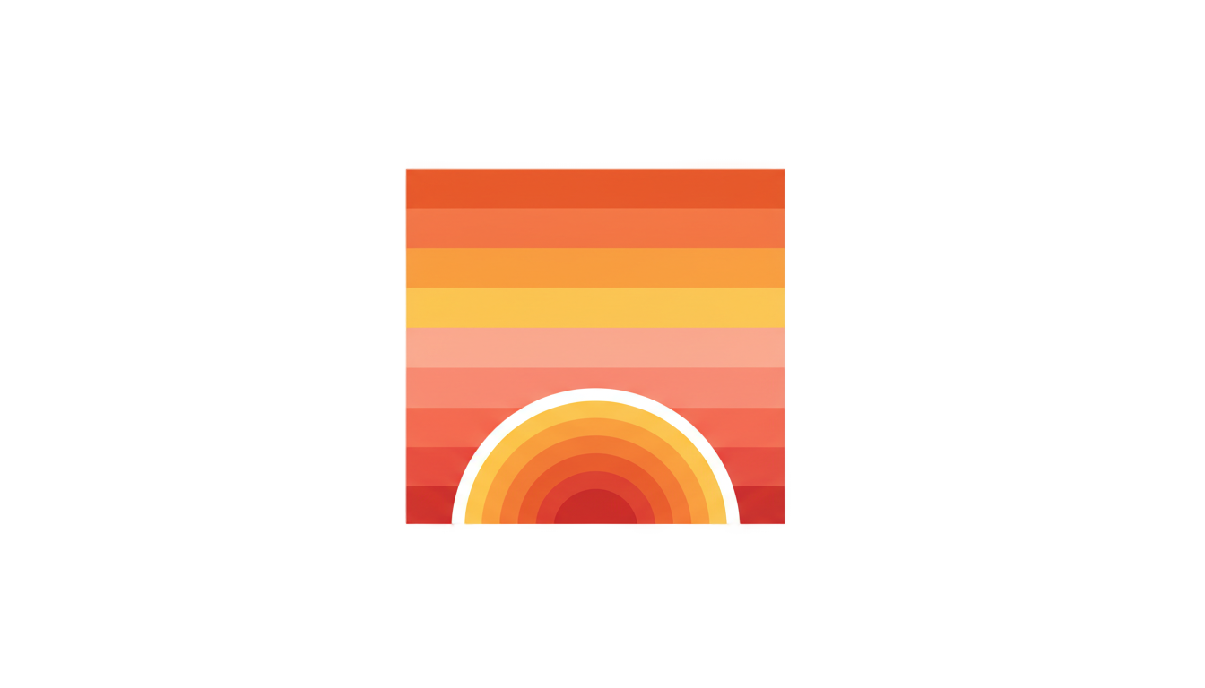 retro vintage sunset png PNG transparent background