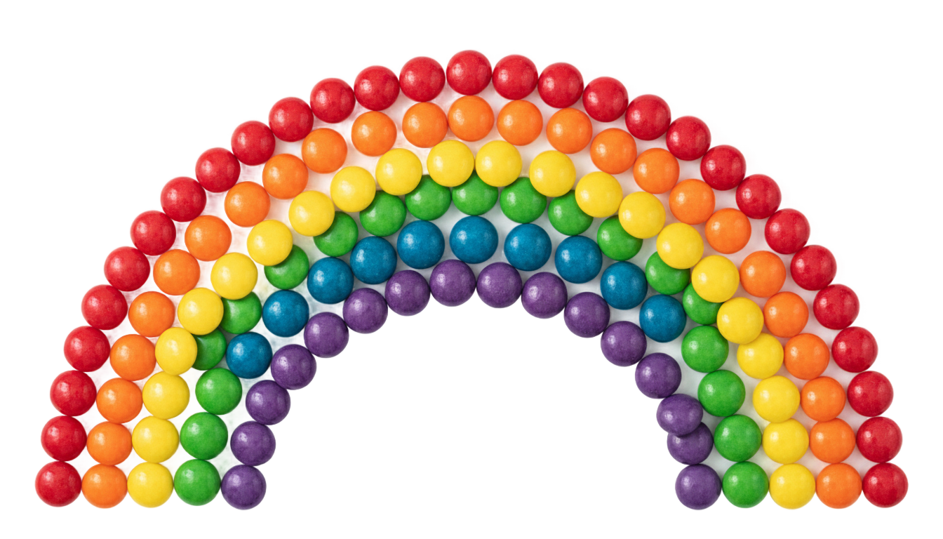 skittles rainbow png PNG transparent background