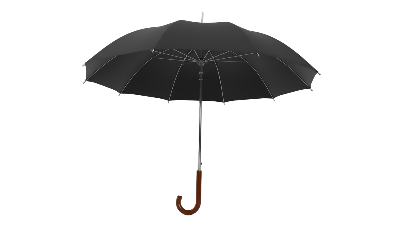 black umbrella clipart png PNG transparent background