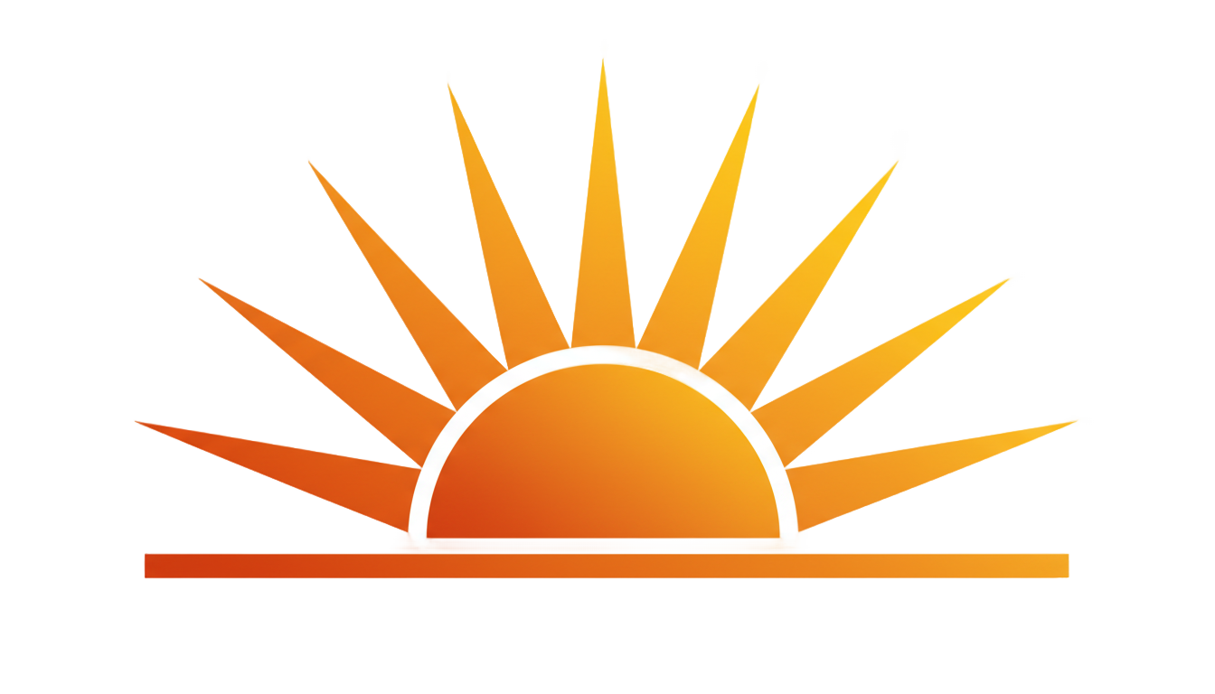 sunrise logo png PNG transparent background
