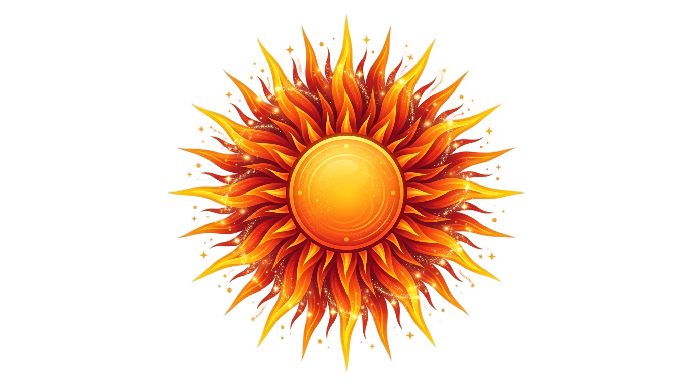 sunset shimmer cutie mark png PNG transparent background