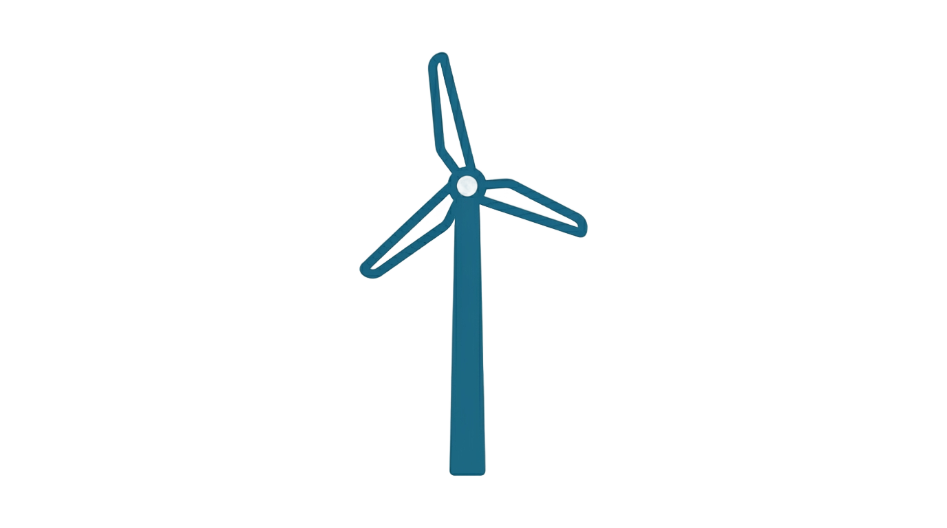 wind turbine icon png PNG transparent background
