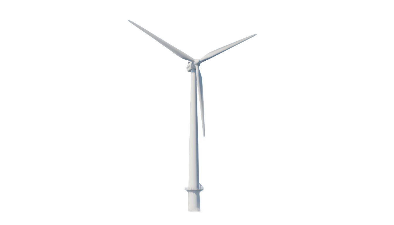 offshore wind turbine png PNG transparent background