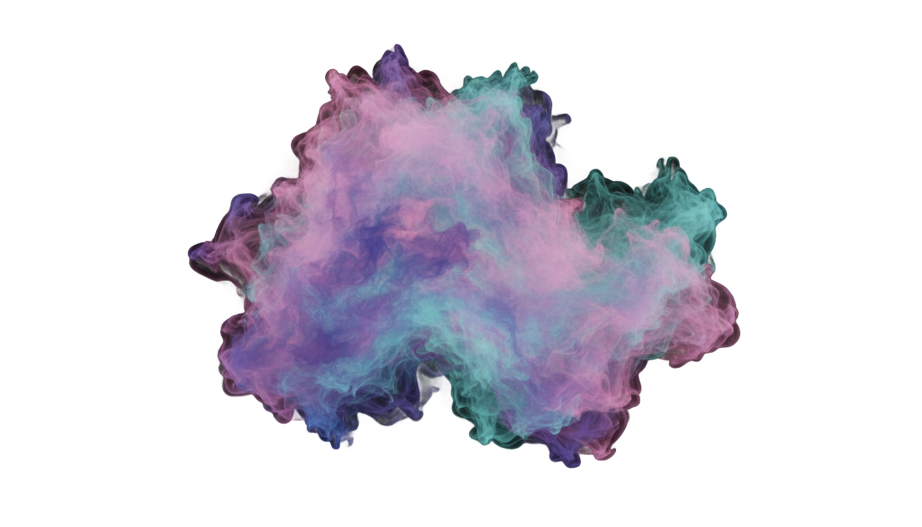 colorful fog png PNG transparent background