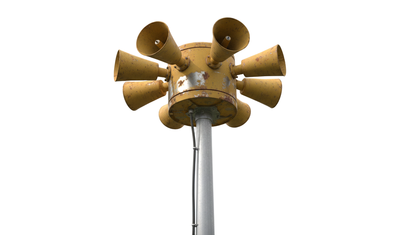 tornado siren png PNG transparent background