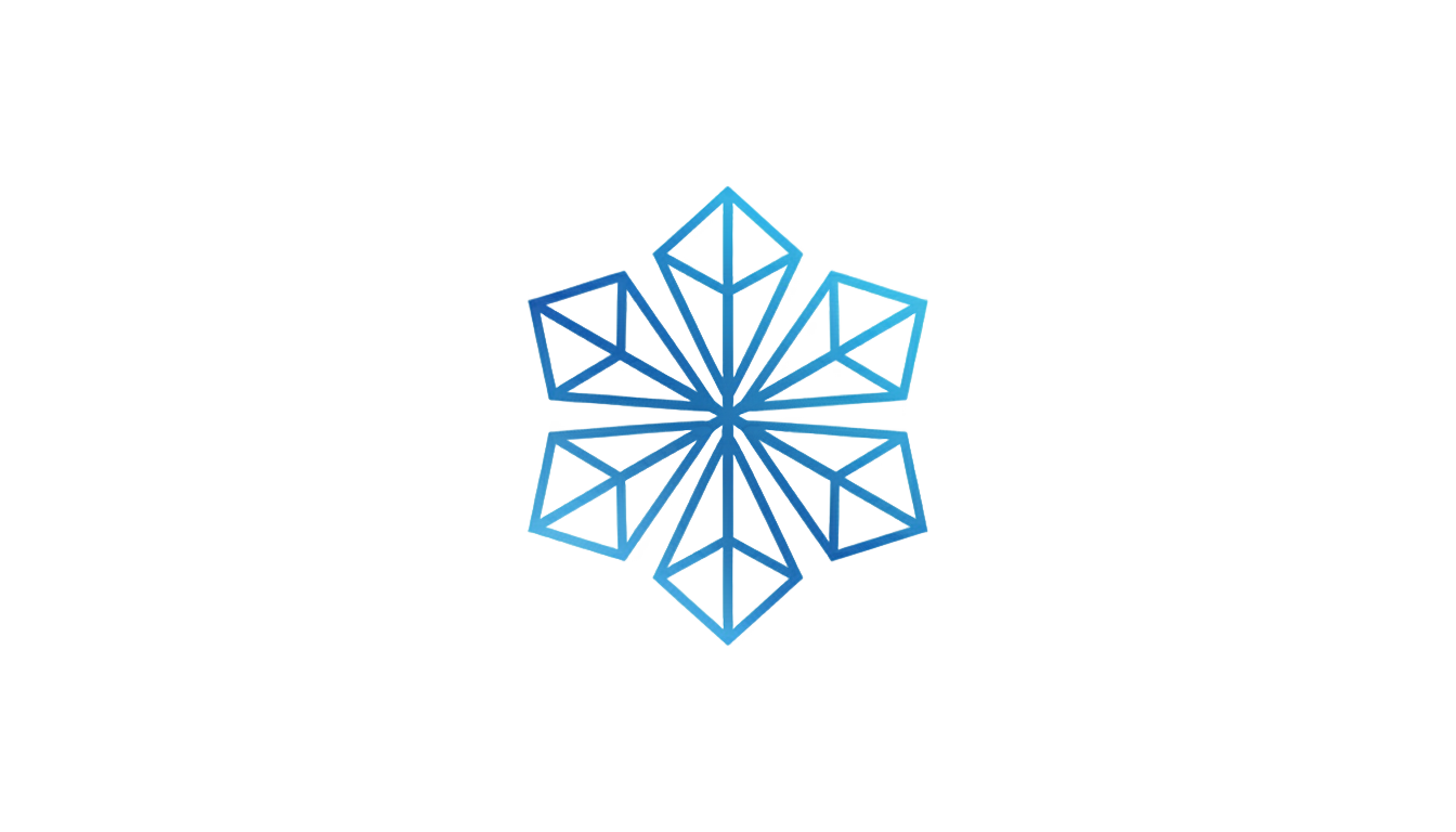 snowflake company icon png PNG transparent background